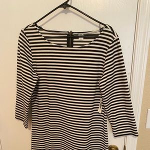 Old Navy Striped A-Line Dress. Never worn.